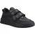 Hush Puppies Daxton Leren Jongens Zwarte Sneakers