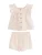 Next Set  ecru / lichtgroen / rosé
