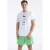 Nike Stack Logo Heren T-shirt in wit