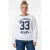 Colourful Rebel Curve sweater wit