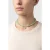 PURELEI Sundial Shell Jade Kette Silver