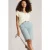 White Stuff Hayley Organic Chino Short Mid Blue