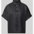Boss Orange Blouse van ramie met extra brede schouders, model ‘Bisenas’