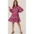 Caroline Tensen Camden Print Jurk Magenta / Multi