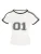 Imily Bela Shirt  donkergrijs / donkergroen / wit