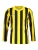 NIKE Functioneel shirt  geel / zwart / wit