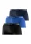 s.Oliver Boxershorts  blauw / marine / lichtgrijs / zwart