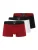 Emporio Armani Boxershorts  donkerrood / zwart / wit