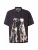 HUF Overhemd ‘Dogged’  beige / zwart / wit