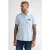 Petrol Industries regular polo lichtblauw