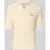 REVIEW slim fit poloshirt in haakwerk-look