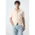 Mango Man regular casual overhemd beige