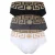Versace Onderbroeken Tri-Pack Jersey Topeka Bi-Stretch Katoen Organisch Nieuw Logo Boxershort
