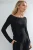 Boot Hals Kasjmiermix Ultra Lichtgewicht Blouse