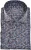 Ledub Overhemd Print Donkerblauw