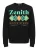 Only & Sons Sweatshirt ‘ONSCERES MONTO’  navy / turquoise / mandarijn / zwart