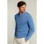 River Woods Soft Ctn Crew-nk Cf Swt Blue