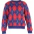 Sandro Jona Argyle trui in veelkleurige acryl