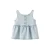 LIL’ ATELIER MINI mouwloze top light blue denim