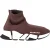 Balenciaga Speed 2.0 Sneakers in Bruin Polyester