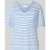 FYNCH-HATTON T-shirt van linnen met V-hals