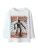 NAME IT Shirt ‘NMMTINUS’  grijs / roestrood / zwart / wit