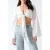 GUESS Monica Ls Top White Peaks