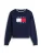 Tommy Jeans Trui  donkerblauw / knalrood / wit
