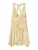 Bershka Jurk  sand / olijfgroen