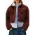 Tommy Hilfiger Tjw Cord Puffer Jacket Rich Brown