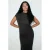 Mango midi jurk met split – grijs
