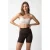 Hoge Taille Skinny Fietsshorts