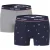 Happy Shorts Kerst boxershorts 2-pack heren classic nutcracker