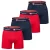 Champion Authentic Athletic Apparel Boxershorts  blauw / rood / wit