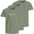 Jack & Jones Jprblaferris ss tee crew neck fst 3