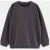 TRENDYOL MAN Heren Grijs Effen Lang Oversized Grote maten Sweatshirts