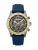 POLICE Analoog horloge ‘ Knotty ‘  blauw / geel