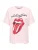 ONLY Shirt ‘ONLROLLING STONES’  pastellila / vuurrood / zwart / wit