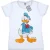 Disney Dames/Dames Donald Duck Boos Katoenen T-Shirt (Wit)