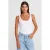 Mouwloze Geribbelde Katoenmix Romper