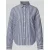 Gant Relaxed fit blouse met streepmotief en labelstitching