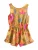Next Overall  blauw / roestbruin / mosterd / oranje