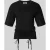 Topshop T-shirt met plooien model ‘MALLE’
