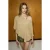 Gedrapeerde off-shoulderblouse