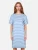 salzhaut Jurk ‘Upheben’  blauw / offwhite
