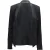 Theory kraagloze blazer van zwart polyester