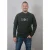 Ma.strum Trompe loeil crew neck badge sweat