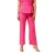 Biba Dames/Dames Linnen Broek (Roze)