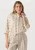Summum Blouse Dames 3/4 Sleeve Blouse Top Linen,