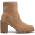 Timberland Allington Heights Mid Zip Up Boot Rust Suede